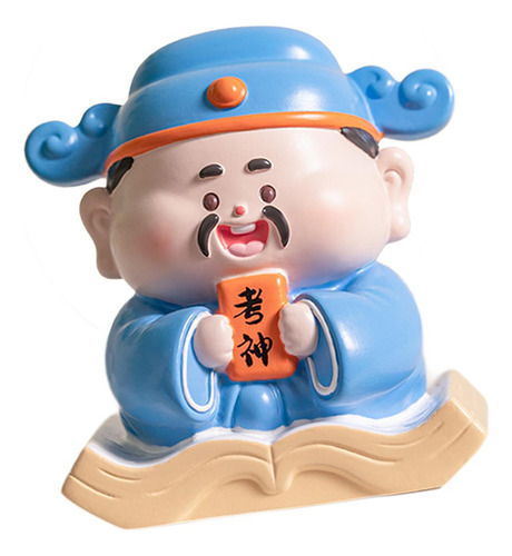 Dios Chino Figura Escultura De Escritorio Portátil De Mesa