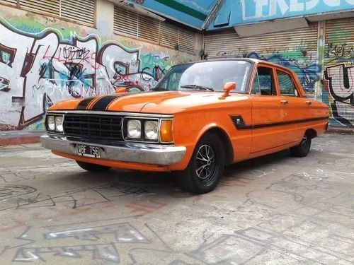 Naranja Ford Falcon Sprint Nitrosintetico Brillante 4 Litros