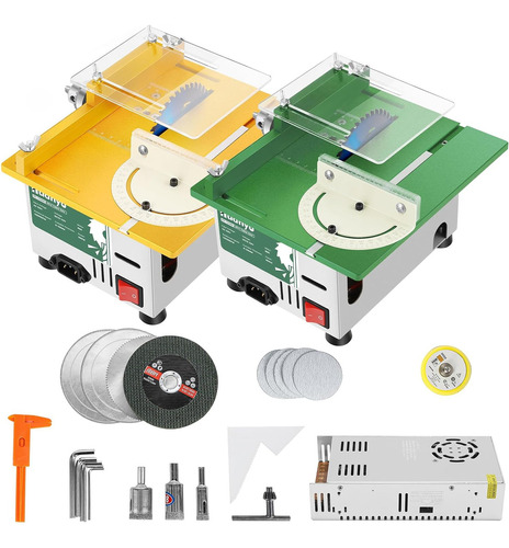 Mini Sierra De Mesa Mejorada De 300 W 13000 Rpm, Juego De