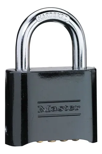 Candado Para Maleta Viaje Master Lock 2pzs 17mm Combinación Color Negro