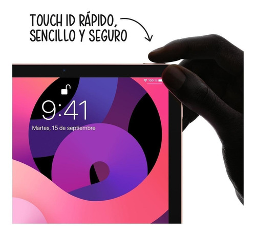Imagen 4 de 9 de Apple iPad Air de 10.9" WI-FI 256GB Gris espacial (4ª generación)