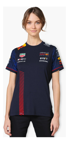 Playera Dama Red Bull F1 Sergio Pérez/ Verstappen Linea 2023