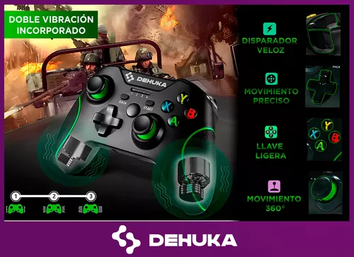 Joystick Compatible Con Xbox One Pc Xbox Series X y S Control Con Cable  Dehuka Gamer
