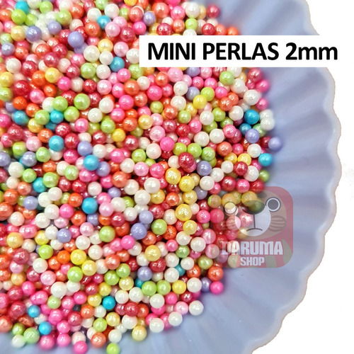 Sprinkles Mix Mini Perles Comestibles Colores Reposteria