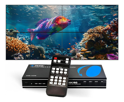 Mosaico Matrix Hdmi 2x2 Múltiples Pantallas