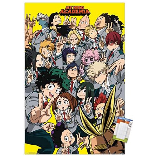 Póster De Pared My Hero Academia Selfie, 22.375  X 34 ...