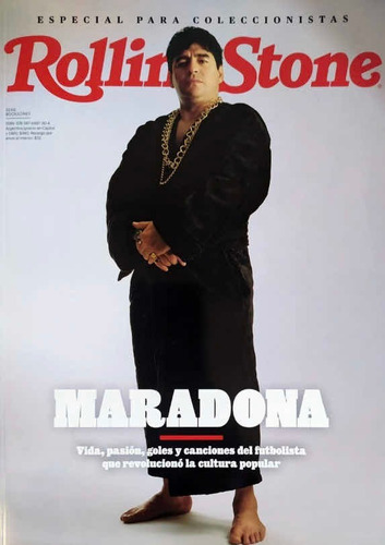 Revista Rolling Stone Maradona Para Coleccionistas