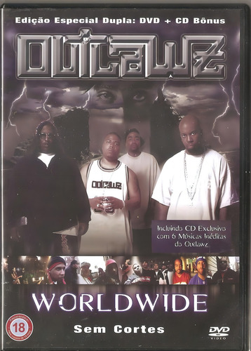 Dvd Outlawz (+ Cd) World Wide -c/ Warren G Method Man Coolio