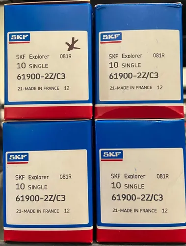 Rodamientos 61900 Zzc3 Skf