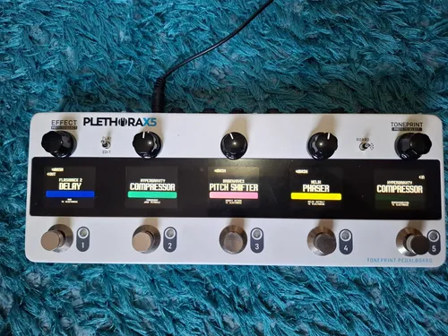tc electronic PLETHORA X5 ペダルボード Tc Electronic Plethora X5 | MercadoLivre