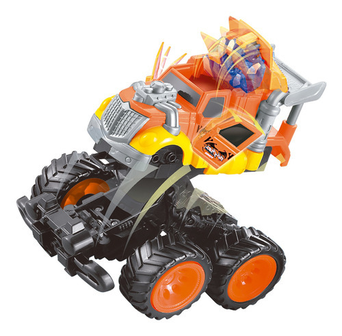 Carrinho Monster Truck Transforma Com Fricção Fenix