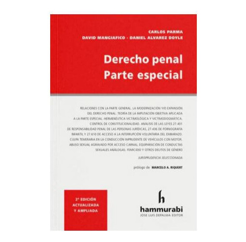 Derecho Penal - Parte Especial - Parma