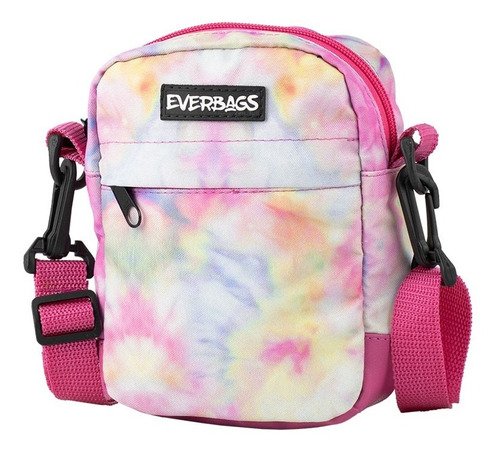 Shoulder Bag Tie Dye Everbags Bolsa Necessaire Tira Colo 1