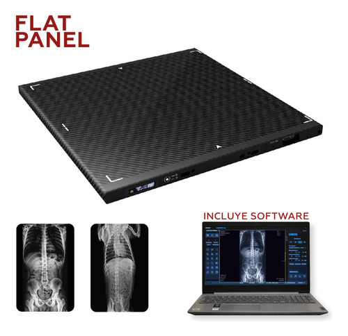 Flat Panel Pixxgen 14x17 Detector Digital Para Rx (dr)
