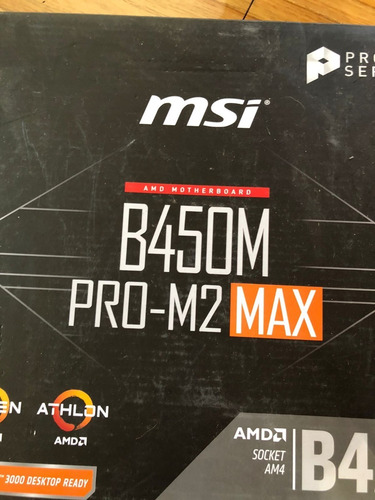 Combo Amd Ryzen 5 5600x + B450 Pro-m2 Max + 2x8 3200mhz