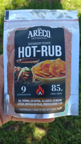 Sazonador Hot Rub X 85 Gr - Areco