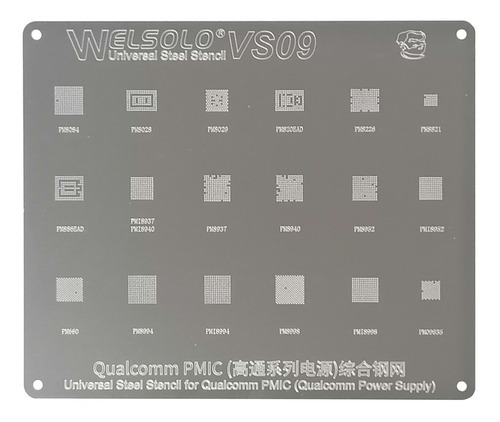 Stencil Mechanic Welsolo Qualcomm Power Supply  Vs09