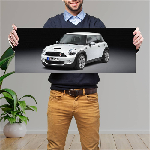 Cuadro 30x80cm Auto 2009 Mini Cooper S 50 Camden 49