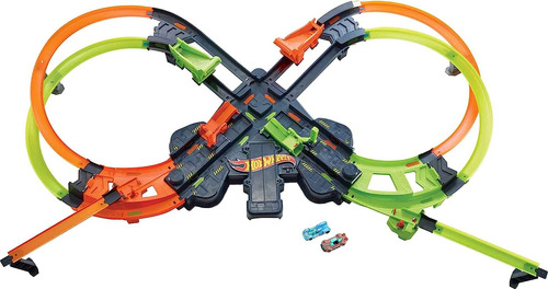 Set Hot Wheels Colossal Crash Track, Set De Pistas En Forma