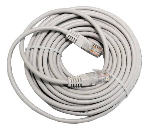 Cable De Red Armado Utp Rj45 Patchcord 5 Metros Cat 6 Rack