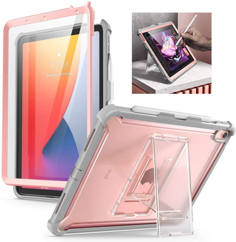 Case I-blason Para iPad Air 4 A2316 A2072 Protector 360°