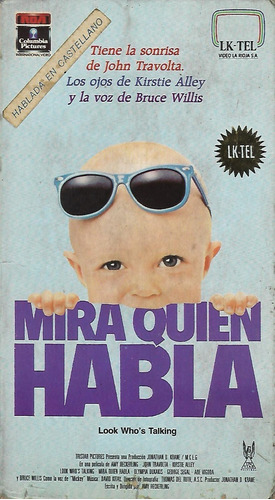 Mira Quien Habla Vhs John Travolta Español Latino En Caja