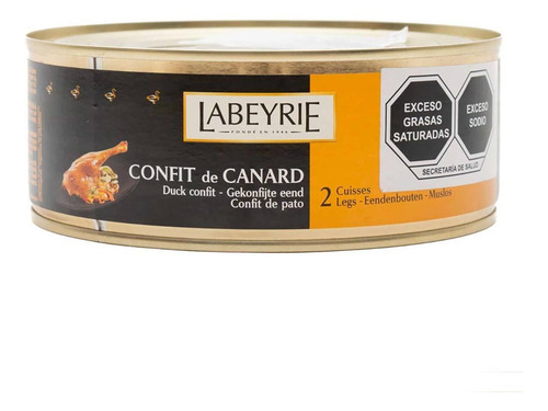 Muslos Labeyrie de Pato 760g