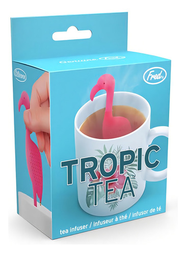 Infusor De Té Tropic Tea Rosa 7x4x5.5cm