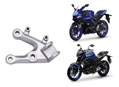Suporte Pedaleira Dianteira Esquerda Yzf R3 Mt 03 Original L