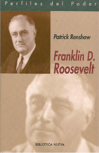 Libro Franklin D. Roosevelt De John Renshaw