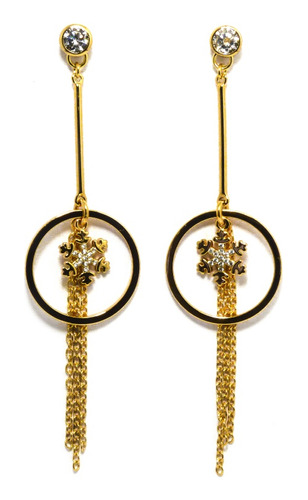 Aretes Largos Mujer Clásicos Elegantes De Moda 