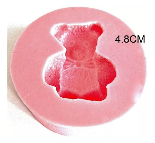 Molde De Silicone Urso Para Decorar Ursinho