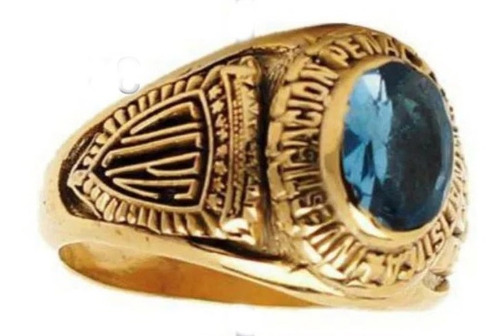 Anillo Grado 10x8 Ing. Marítima - Escuela Militar - Naval