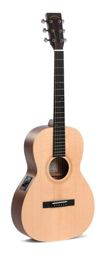Guitarra Electroacústica Sigma 00MSE para diestros natural micarta satin