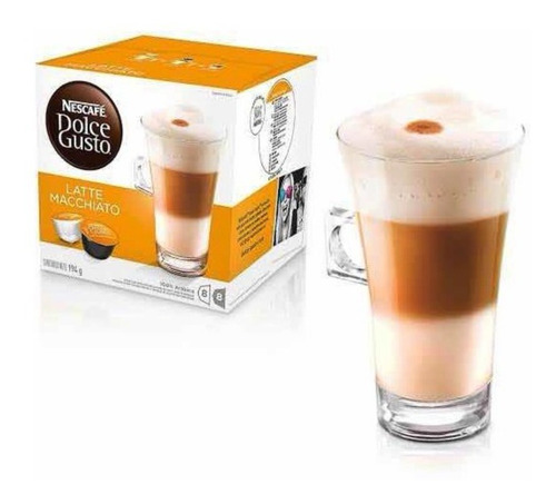 Imagen 5 de 10 de Nescafé Dolce Gusto 16 Cápsulas Sabor Latte Macchiato Oferta