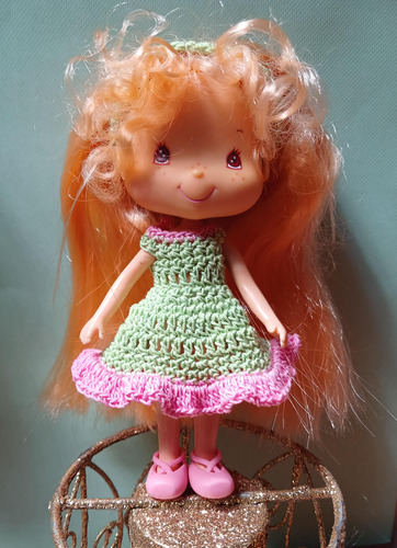 Muñeca Rosita Fresita Bandai Cabello Reroot (Usado)