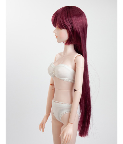 Peluca De Pelo De Muñeca De Niña De Moda 1/4 Pelucas