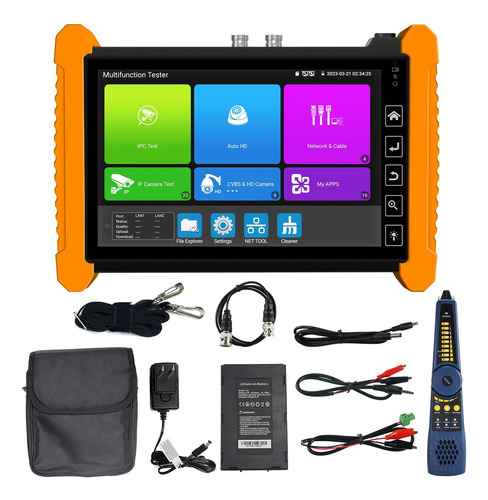 Probador De Cámara Ip Wanlutech 8k 7 Pantalla Táctil