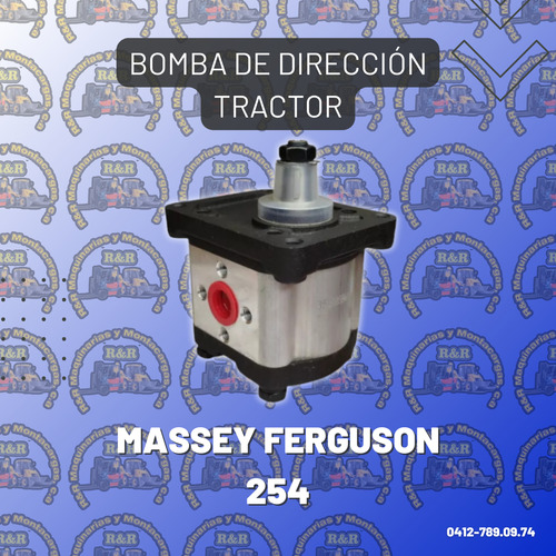 Bomba De Dirección Tractor Massey Ferguson 254