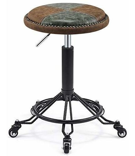 Banco De Salón - Office Stool With Wheels Standing Stool Off