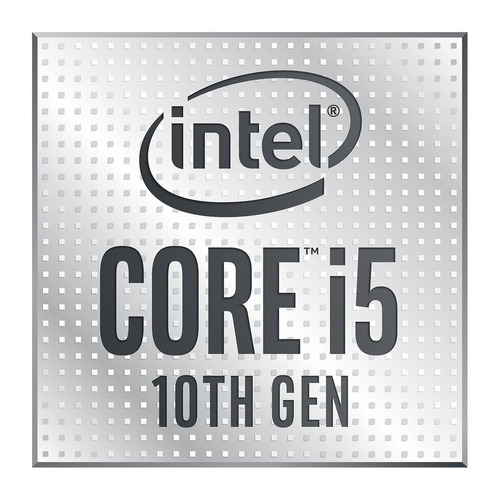 Processador gamer Intel Core i5-10600KF BX8070110600KF  de 6 núcleos e  4.8GHz de frequência