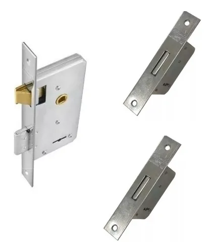 Combo Cerradura Mas Dos Cerrojo Candex Due Igual Combinacion