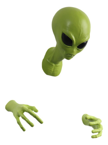 Escultura De Pared De Extraterrestre, Arte Para Colgar En La