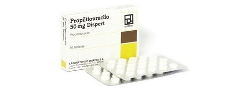 Propiltiouracilo Dispert® 50 Mg X 50 Comprimidos