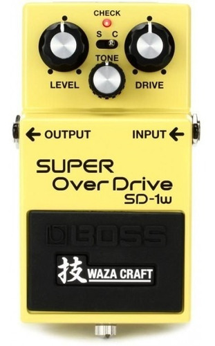 Pedal Boss Sd1w Super Overdrive + Cable Interpedal Ernie Bal