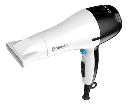 Secador De Pelo Gama Breeze Tourmaline Ion Anti Frizz White