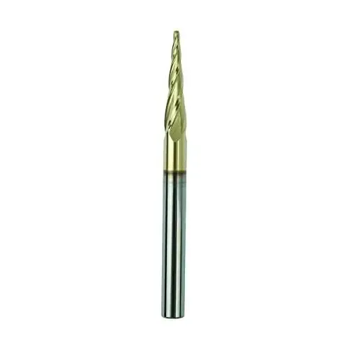 Fresa De Extremo De Punta Esférica, Fresa En Espiral De Carburo De Tungsteno De 4 Flautas Broca Enrutadora Cnc Para Corter4x16xd8x60