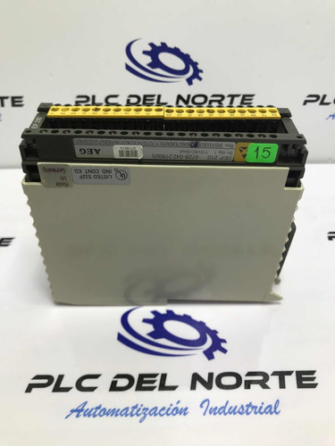 Modicon Aeg Dep 210 6728-042.278925 Mod De Entradas 15 (Usado)