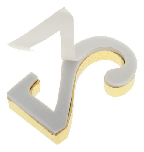 Nuevo 4 Letreros Con Número For Puerta De Casa For