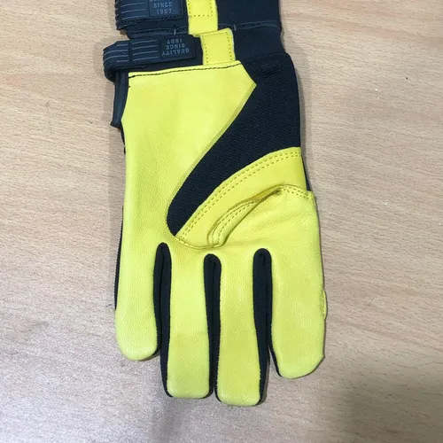 Guantes De Cuero Talla L Par